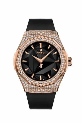 Hublot Classic Fusion Orlinski 40 Kng Gold - Pavé / Black / Rubber 550.OS.1800.RX.1604.ORL19