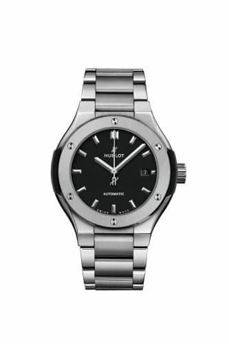 Hublot Classic Fusion 33 Titanium / Black / Bracelet 585.NX.1170.NX