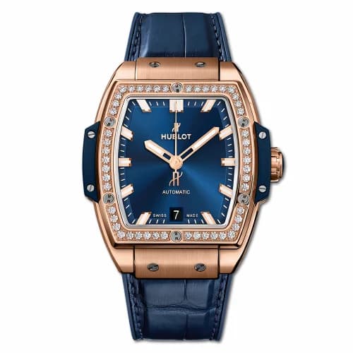 Hublot Spirit of Big Bang 39 King Gold / Diamonds / Blue 665.OX.7180.LR.1204