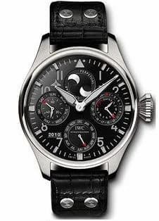IWC Big Pilot Perpetual Calendar Stainless Steel / Black / Zegg & Cerlati IW5026-21