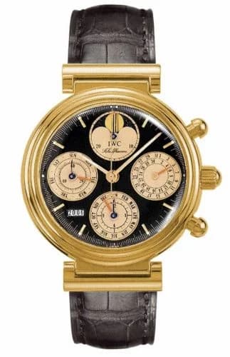 IWC Da Vinci Perpetual Red Gold / Black / 120 Years IW3750-05 — фото часов IWC Da Vinci Perpetual Red Gold / Black / 120 Years IW3750-05 — фото часов