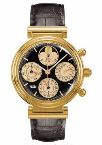 IWC Da Vinci Perpetual Red Gold / Black / French IW3750-26 — фото часов IWC Da Vinci Perpetual Red Gold / Black / French IW3750-26 — фото часов