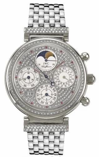 IWC Da Vinci Perpetual White Gold / Diamond / Paved / German IW9253-13 — фото часов IWC Da Vinci Perpetual White Gold / Diamond / Paved / German IW9253-13 — фото часов