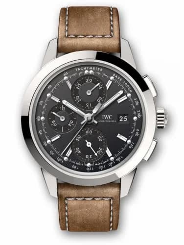 IWC Ingenieur Chronograph Custom Stainless Steel / Black-Rhodium / Calf IW3808-AW — фото часов IWC Ingenieur Chronograph Custom Stainless Steel / Black-Rhodium / Calf IW3808-AW — фото часов