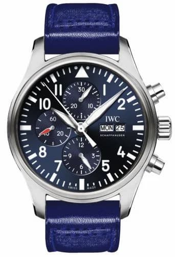 IWC Pilot's Watch Chronograph Stainless Steel / Le Petit Prince / Santoni IW3777-22 — фото часов IWC Pilot's Watch Chronograph Stainless Steel / Le Petit Prince / Santoni IW3777-22 — фото часов