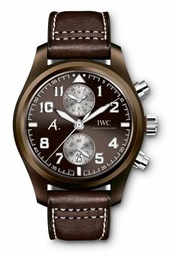 IWC Pilot's Watch Chronograph Edition Antoine De Saint Exupery Edition The Last Flight Platinum IW3880-05 — фото часов IWC Pilot's Watch Chronograph Edition Antoine De Saint Exupery Edition The Last Flight Platinum IW3880-05 — фото часов