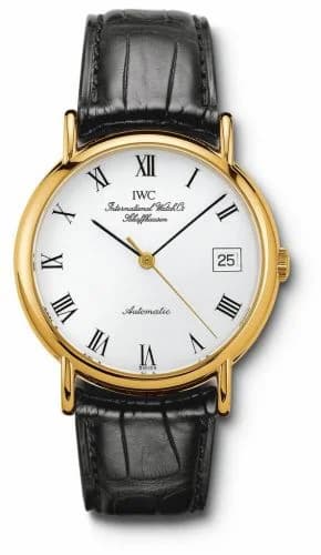 IWC Portofino Automatic Yellow Gold / White - Roman / Strap IW3513-27 — фото часов IWC Portofino Automatic Yellow Gold / White - Roman / Strap IW3513-27 — фото часов