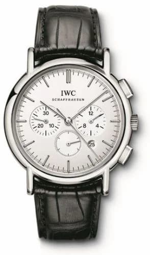 IWC Portofino Chronograph MecaQuartz Stainless Steel / Silver IW372401 — фото часов IWC Portofino Chronograph MecaQuartz Stainless Steel / Silver IW372401 — фото часов
