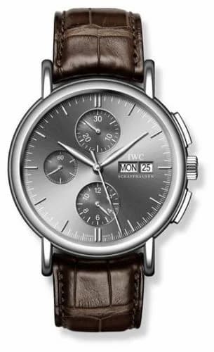 IWC Portofino Chronograph White Gold / Ardoise IW3783-01 — фото часов IWC Portofino Chronograph White Gold / Ardoise IW3783-01 — фото часов