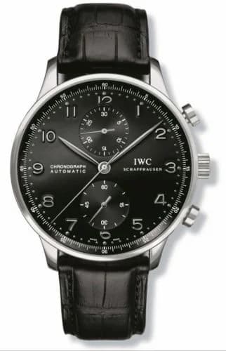 IWC Portuguese Chrono-Automatic White Gold / Black IW3714-03 — фото часов IWC Portuguese Chrono-Automatic White Gold / Black IW3714-03 — фото часов