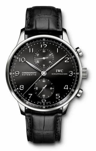 IWC Portuguese Chrono-Automatic White Gold / Black IW3714-13 — фото часов IWC Portuguese Chrono-Automatic White Gold / Black IW3714-13 — фото часов