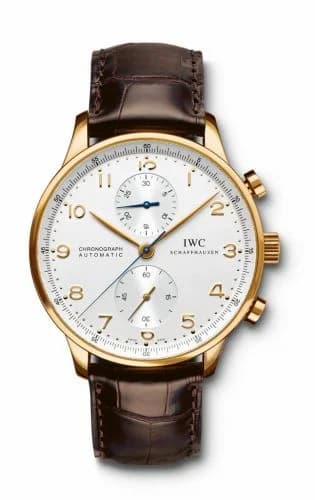 IWC Portuguese Chrono-Automatic Yellow Gold / Silver IW3714-16 — фото часов IWC Portuguese Chrono-Automatic Yellow Gold / Silver IW3714-16 — фото часов