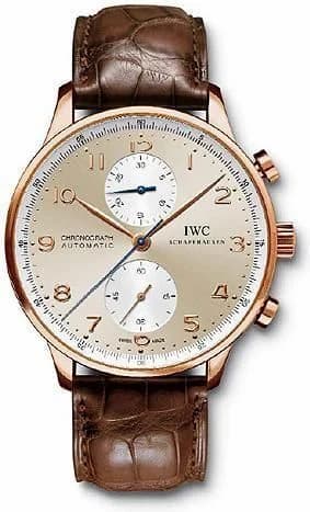 IWC Portugieser Chrono-Automatic Bucherer Champagne IW3714-83 — фото часов IWC Portugieser Chrono-Automatic Bucherer Champagne IW3714-83 — фото часов