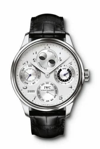 IWC Portuguese Perpetual Calendar 5021 Platinum / Silver IW5021-09 — фото часов IWC Portuguese Perpetual Calendar 5021 Platinum / Silver IW5021-09 — фото часов