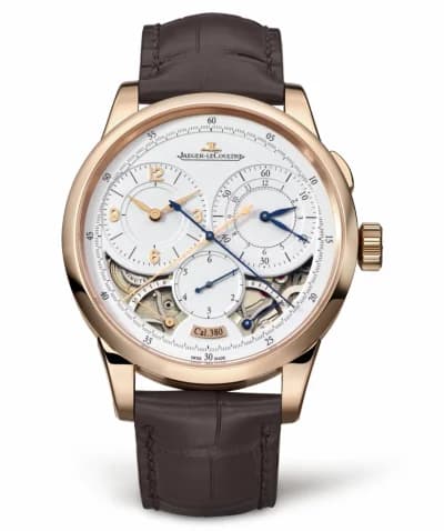 Jaeger-LeCoultre Duomètre Chronographe Pink Gold / Silver 6012421