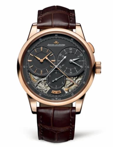 Jaeger-LeCoultre Duomètre Chronographe Pink Gold / Slate 601244J