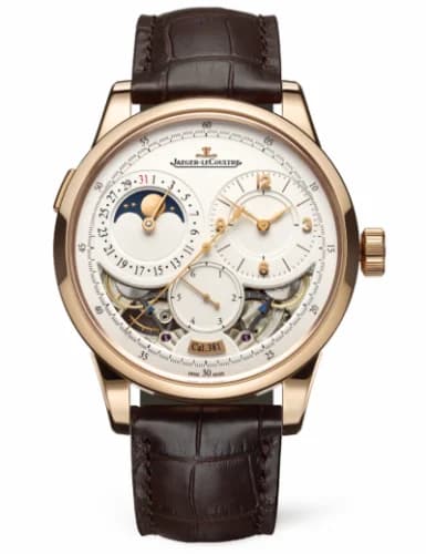 Jaeger-LeCoultre Duomètre Quantième Lunaire Pink Gold / Open 6042422
