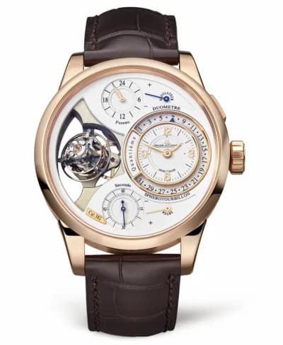 Jaeger-LeCoultre Duomètre Sphérotourbillon Pink Gold / Silver 6052420