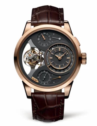 Jaeger-LeCoultre Duomètre Sphérotourbillon Pink Gold / Slate 605244J