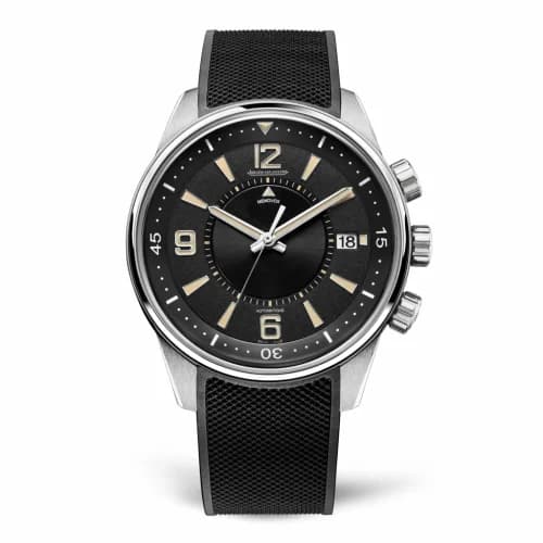 Jaeger-LeCoultre Polaris Memovox Stainless Steel / Black / Rubber 9038670