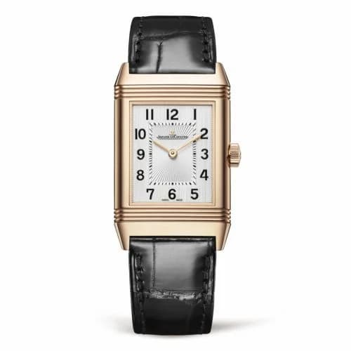Jaeger-LeCoultre Reverso Classic Medium Thin Pink Gold / Silver / Alligator 2542540 — фото часов Jaeger-LeCoultre Reverso Classic Medium Thin Pink Gold / Silver / Alligator 2542540 — фото часов