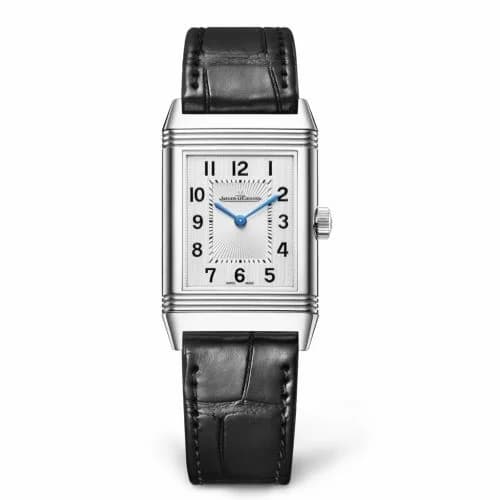 Jaeger-LeCoultre Reverso Classic Medium Thin Stainless Steel / Silver / Alligator 2548440 — фото часов Jaeger-LeCoultre Reverso Classic Medium Thin Stainless Steel / Silver / Alligator 2548440 — фото часов