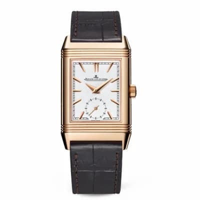 Jaeger-LeCoultre Reverso Tribute Duoface Rose Gold / White 3902420