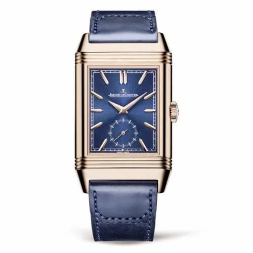 Jaeger-LeCoultre Reverso Tribute Duoface Fagliano Pink Gold / Blue 398258J