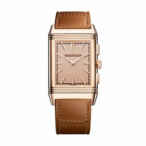 Jaeger-LeCoultre Reverso Tribute Chronograph Pink Gold / Pink Q389256J — фото часов Jaeger-LeCoultre Reverso Tribute Chronograph Pink Gold / Pink Q389256J — фото часов