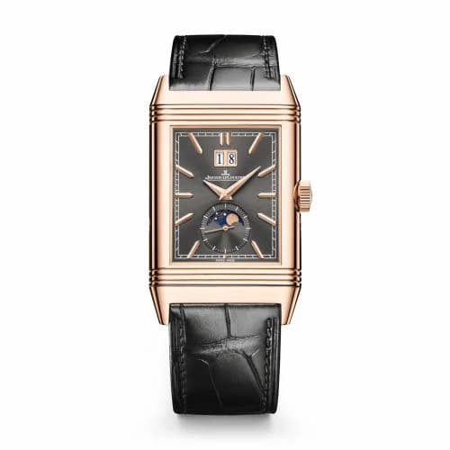 Jaeger-LeCoultre Jaeger-LeCoultre Reverso Tribute Nonantieme Enamel Pink Gold / Grey Q71125E1
