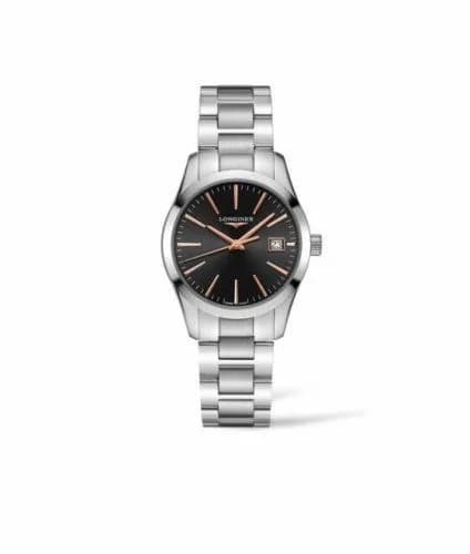 Longines Conquest Classic Quartz 34 Stainless Steel / Black L2.386.4.52.6