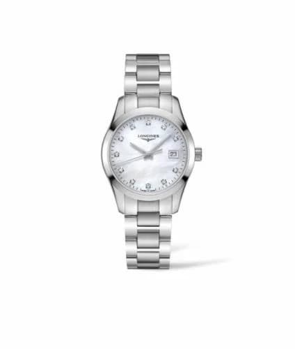Longines Conquest Classic Quartz 34 Stainless Steel / MOP L2.386.4.87.6