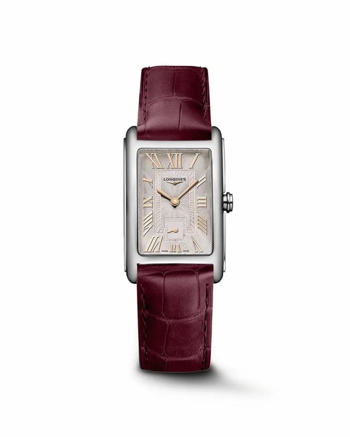Longines DolceVita 23 Quartz Stainless Steel / Ivory Rose - Roman L5.512.4.28.2