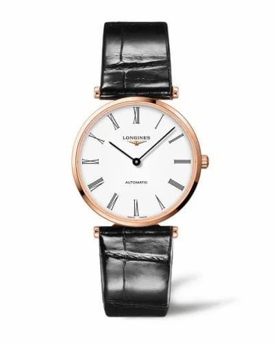 Longines La Grande Classique Automatic 38 PVD Red Gold / White - Roman L4.918.1.91.2