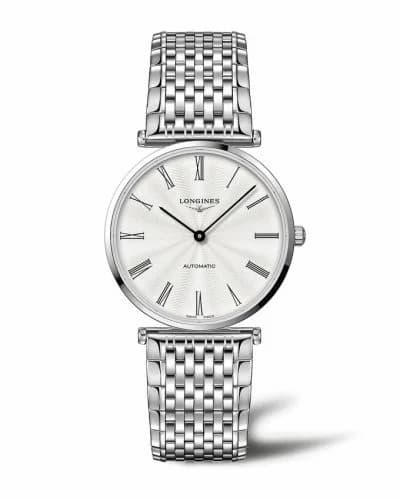 Longines La Grande Classique Automatic 38 Stainless Steel / Silver - Roman / Bracelet L4.918.4.71.6