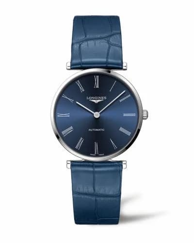 Longines La Grande Classique Automatic 38 Stainless Steel / Blue - Roman L4.918.4.94.2