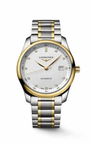 Longines Master Collection 40 Date Stainless Steel - Yellow Gold / Silver / Bracelet L2.793.5.97.7