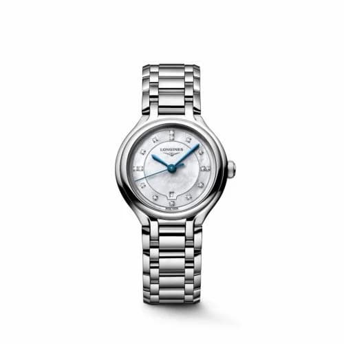 Longines PrimaLuna 30 Stainless Steel / MOP / Bracelet L8.142.4.87.6