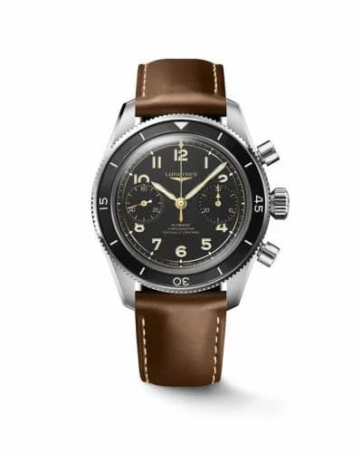 Longines Spirit Chronograph Flyback 39.5 Stainless Steel / Black L3.721.4.53.2