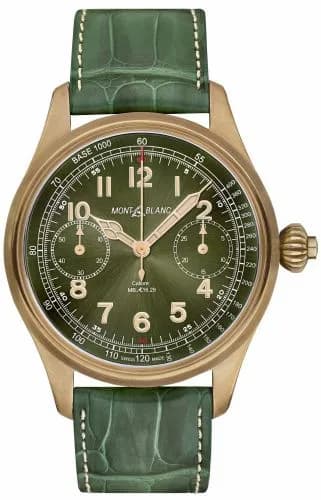 Montblanc 1858 Chronograph Tachymeter Bronze Only Watch 2017 118775