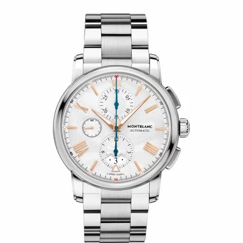Montblanc 4810 Chronograph Stainless Steel / Silver / Bracelet 114856