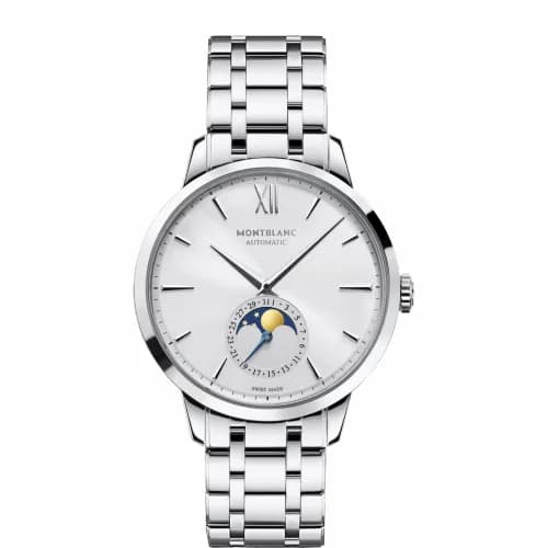 Montblanc Heritage Spirit Moonphase 39mm Stainless Steel Bracelet 111184 — фото часов Montblanc Heritage Spirit Moonphase 39mm Stainless Steel Bracelet 111184 — фото часов