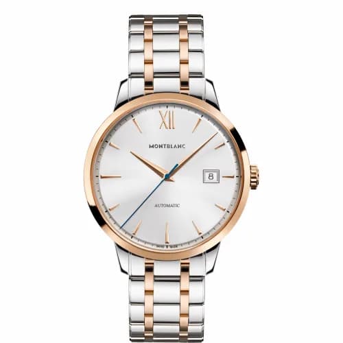 Montblanc Heritage Spirit Date Automatic 39mm Two Tone Bracelet 111625 — фото часов Montblanc Heritage Spirit Date Automatic 39mm Two Tone Bracelet 111625 — фото часов