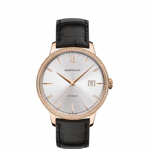 Montblanc Heritage Spirit Date Automatic 39mm Red Gold Diamond 112144 — фото часов Montblanc Heritage Spirit Date Automatic 39mm Red Gold Diamond 112144 — фото часов