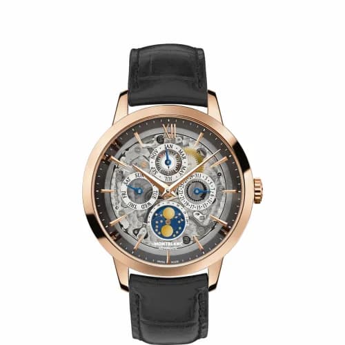 Montblanc Heritage Spirit Perpetual Calendar Sapphire 112310 — фото часов Montblanc Heritage Spirit Perpetual Calendar Sapphire 112310 — фото часов