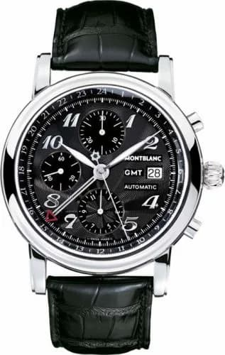 Montblanc Star Traditional Chronograph GMT Automatic Black 102135 — фото часов Montblanc Star Traditional Chronograph GMT Automatic Black 102135 — фото часов