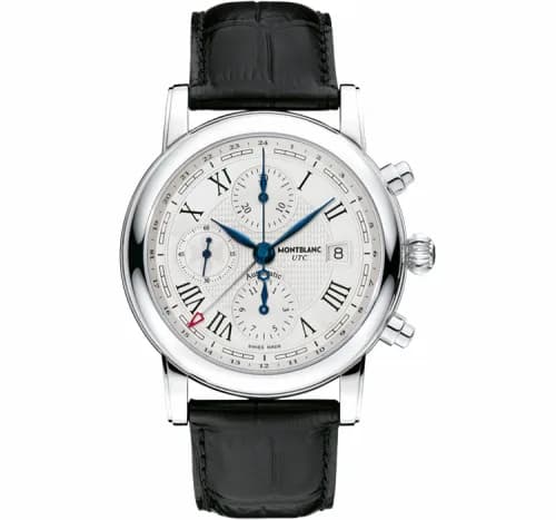 Montblanc Star Roman Chronograph UTC Automatic Silver 107113 — фото часов Montblanc Star Roman Chronograph UTC Automatic Silver 107113 — фото часов