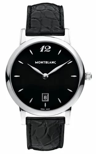Montblanc Classique Date Quartz 39mm Black 108769