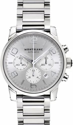 Montblanc Timewalker Chronograph Automatic Silver / Bracelet 09669 — фото часов Montblanc Timewalker Chronograph Automatic Silver / Bracelet 09669 — фото часов