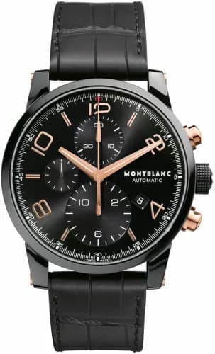 Montblanc TimeWalker Dual Carbon Chronograph Automatic 105805 — фото часов Montblanc TimeWalker Dual Carbon Chronograph Automatic 105805 — фото часов